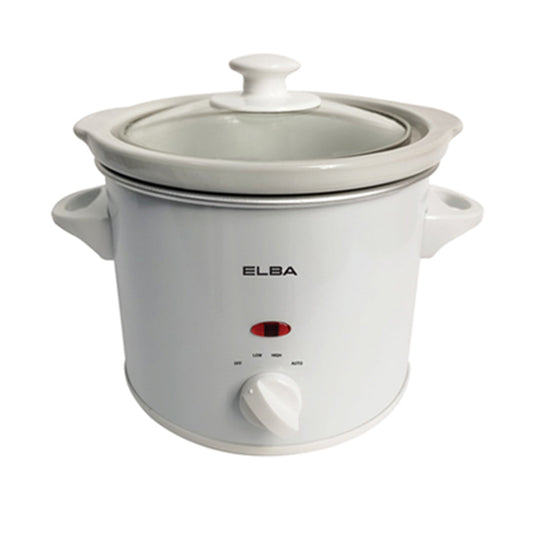 1.5L Slow Cooker ESC-K1569(WH) - Variable Thermostat Control - OFF, High, Low, Auto (1.5L/120W)