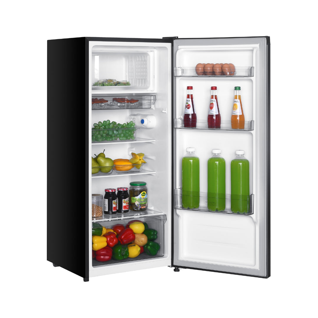185L Single-Door Fridge ER-Q1858(BK) - 5 Years Compressor Warranty