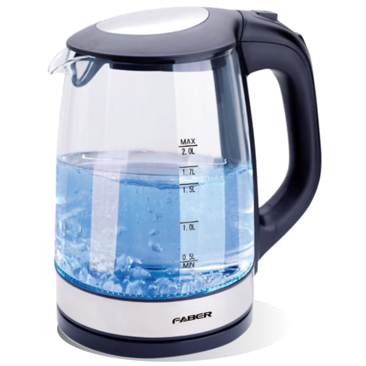 Faber Water Kettle FCK-CRISTALLO-180BK