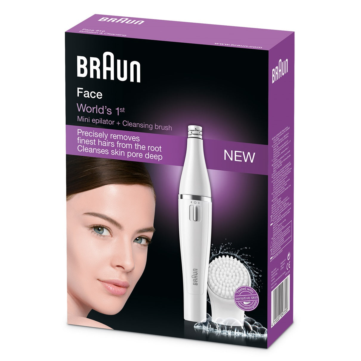 BRAUN FACE EPILATOR SE810