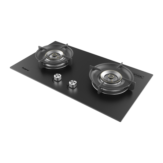 RUBINE RGH-VERRA2B-SK GLASS HOB