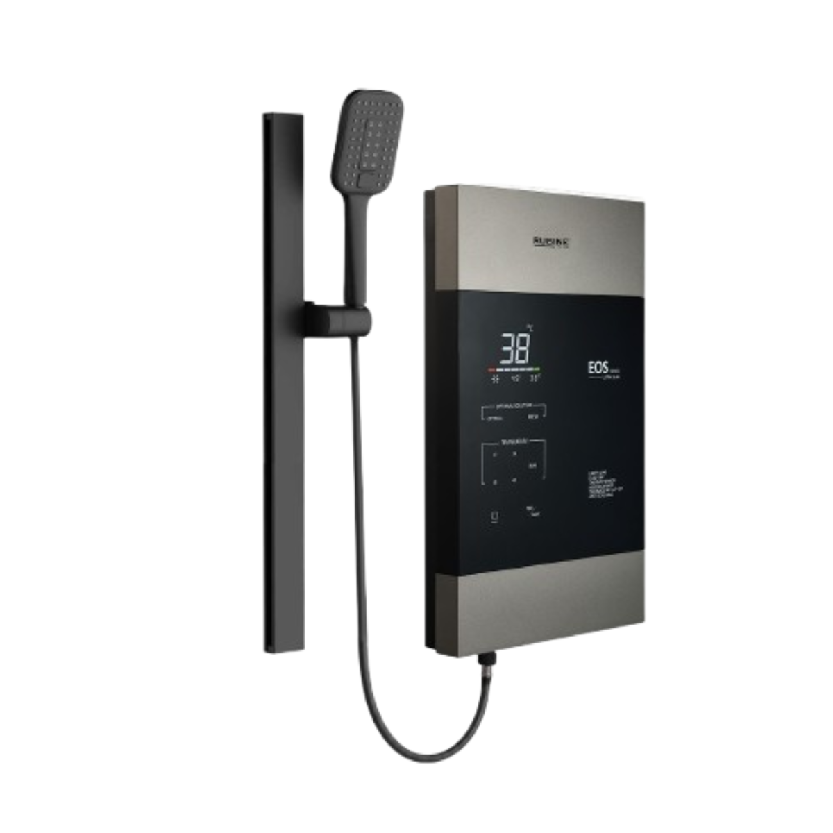 RUBINE EOS ULTRA SLIM NON-PUMP RWH-EOS160N-MPM / MCG - PEWTER METALLIC / CHAMPAGNE GOLD