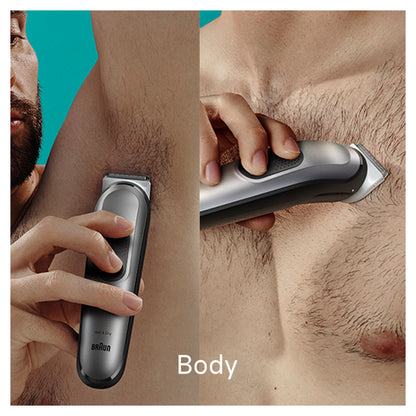 BRAUN ALL-IN-ONE STYLE KIT SERIES 7 7420, 10-IN-1 KIT FOR BEARD, HAIR, MANSCAPING & MORE