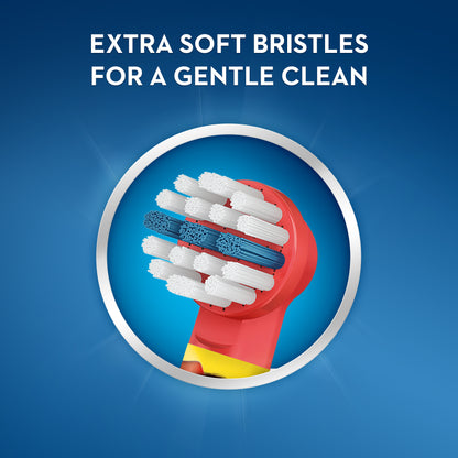 Oral-B Stages Power Kids Cars Electric Toothbrush Replacement Head