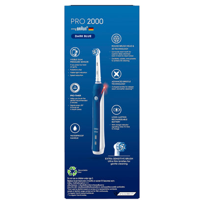 Oral-B Pro 2000 Extra Sensitive Clean Electric Toothbrush