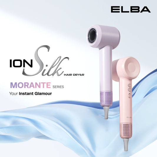Hair Dryer MORANTE EHD-Q5653DC(PK) - BLDC Motor, Paste Pink (1,600W)