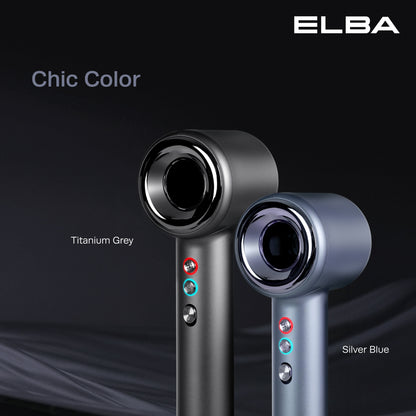 Hair Dryer VOLANTE EHD-Q6663DC(BK) - BLDC Motor, Titanium Grey (1,600W)