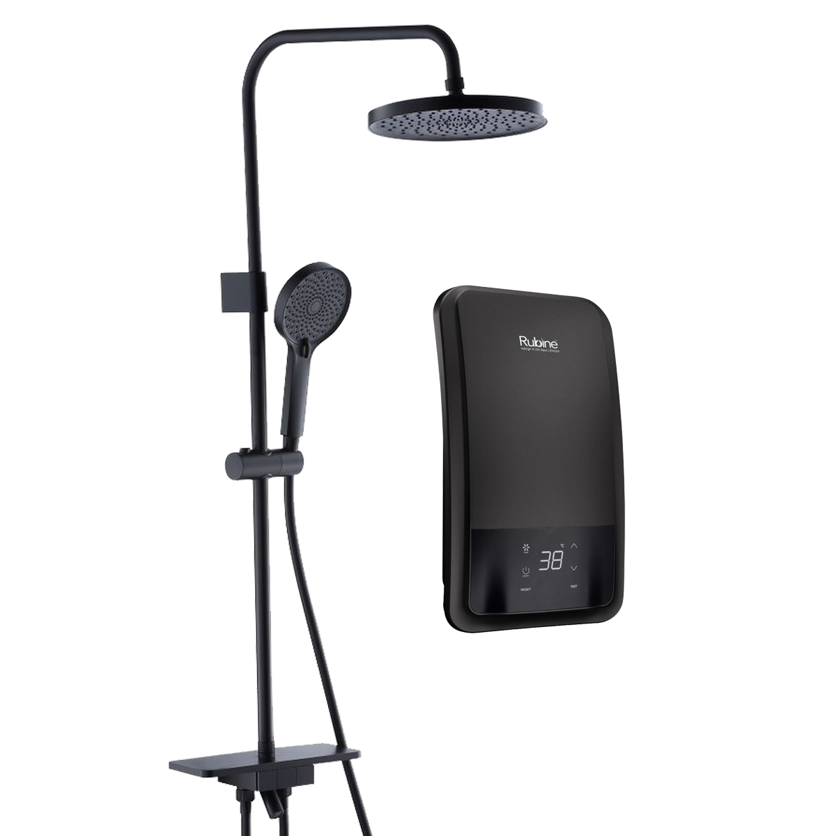 RUBINE IAD SERIES DC PUMP IAD931D-RMSB - Space Black