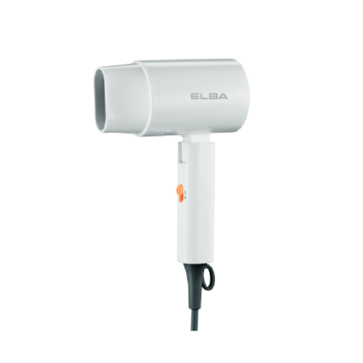 Hair Dryer EHD-S1228TR(WH) - Foldable Handle 2-speeds Control 2 Heat Settings - White (1200W)