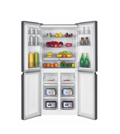 540L Multi Door Refrigerator EMR-R5598IN(GR) Dual Inverter Compressor, Hybrid+ Cooling Function, Anti-Bacteria and Deodorization, Sensor Touch Control Panel