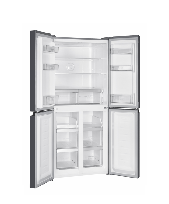 540L Multi Door Refrigerator EMR-R5598IN(GR) Dual Inverter Compressor, Hybrid+ Cooling Function, Anti-Bacteria and Deodorization, Sensor Touch Control Panel