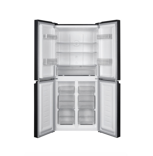 470L Multi Door Refrigerator EMR-R4738IN(GR) Dual Inverter Compressor, Hybrid+ Cooling Function, Anti-Bacteria and Deodorization, Sensor Touch Control Panel, 12 Years Warranty