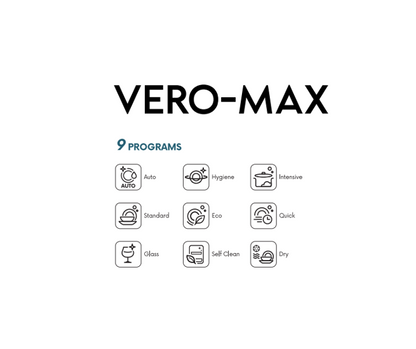 RUBINE RDW-VERO-MAX-FP FREESTANDING DISHWASHER