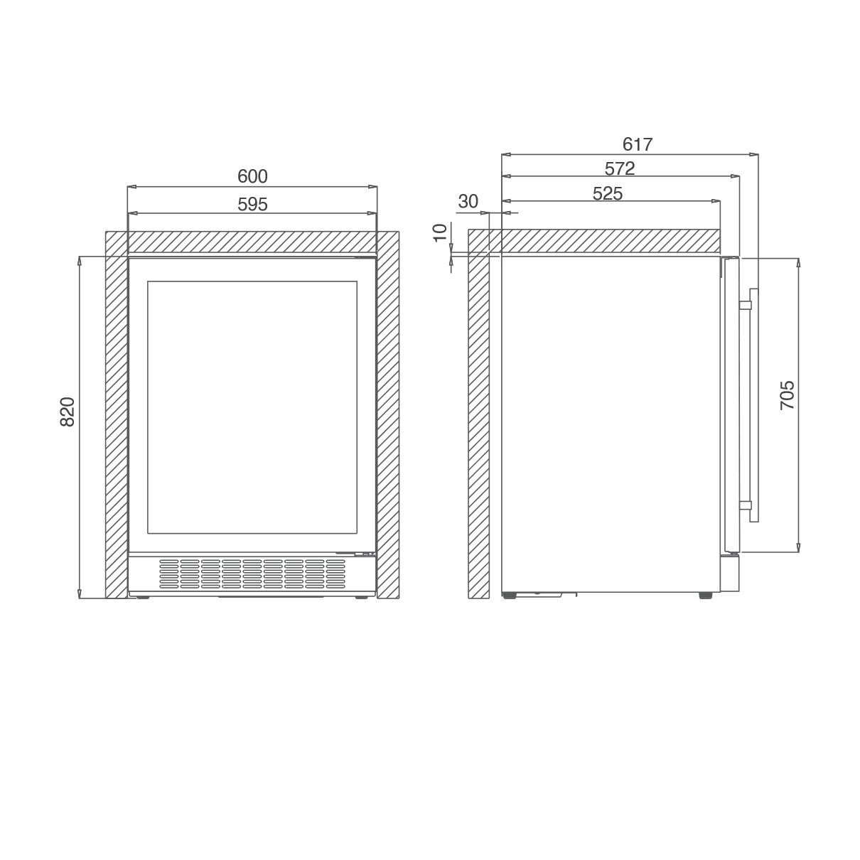 TUSCANI WINE COOLER TSC BELLONA 45 (SS)