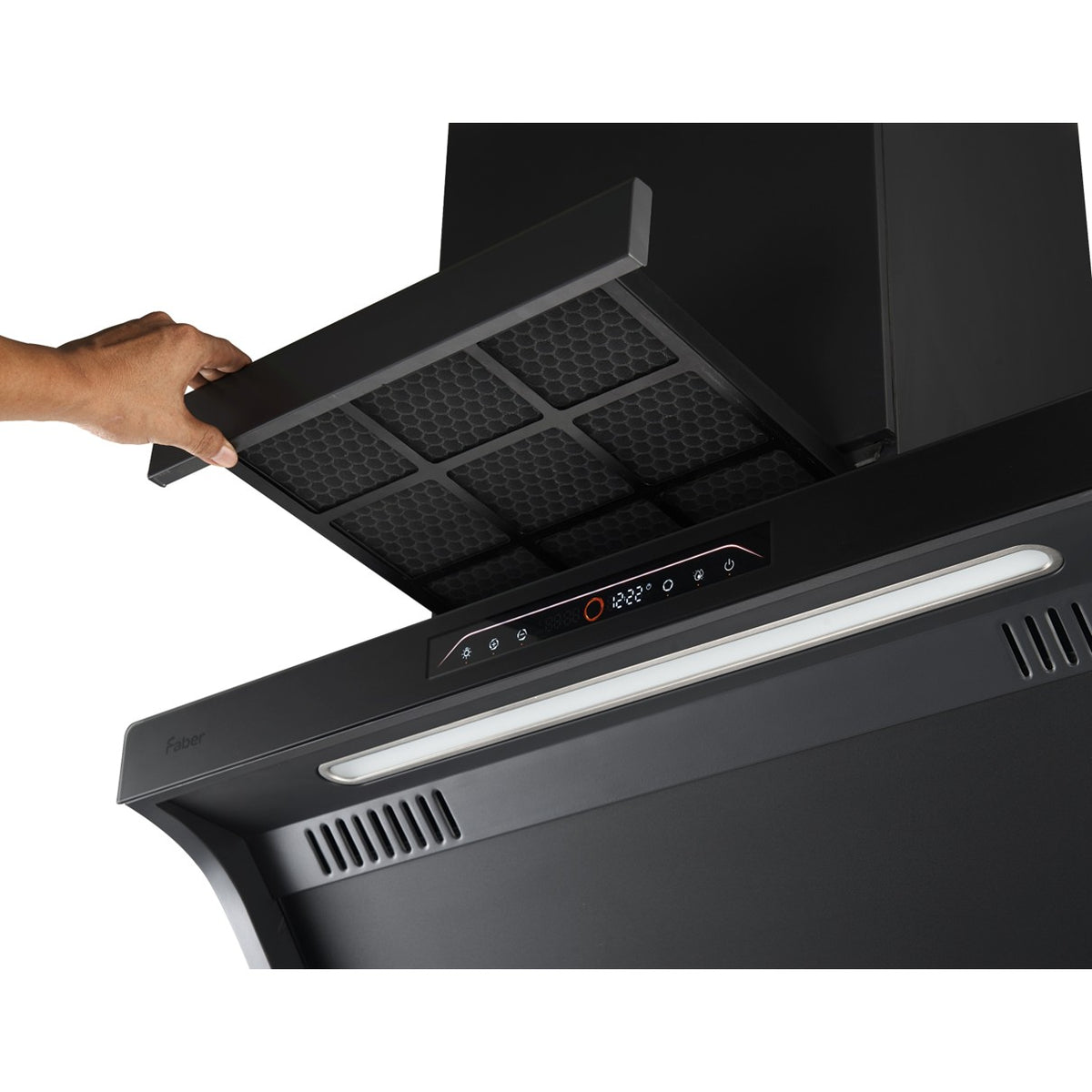 FABER COOKER HOOD COMODO X FCH-TXD90S300BKMG