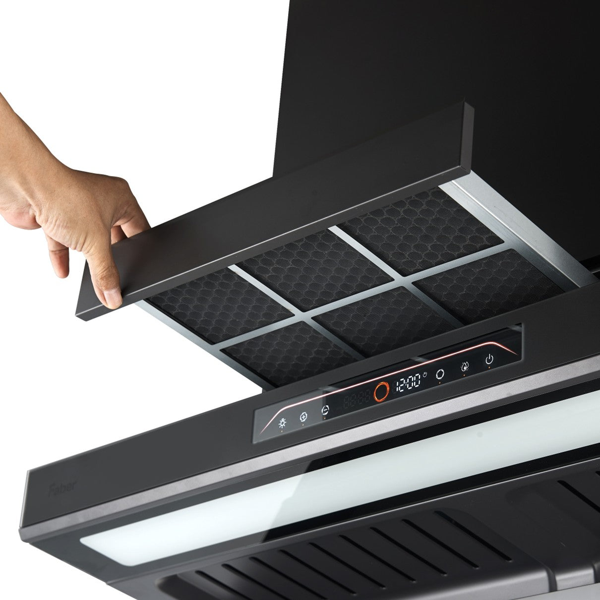 FABER COOKER HOOD MEGAFLEX ELITE FCH-LMD90S300BKMG