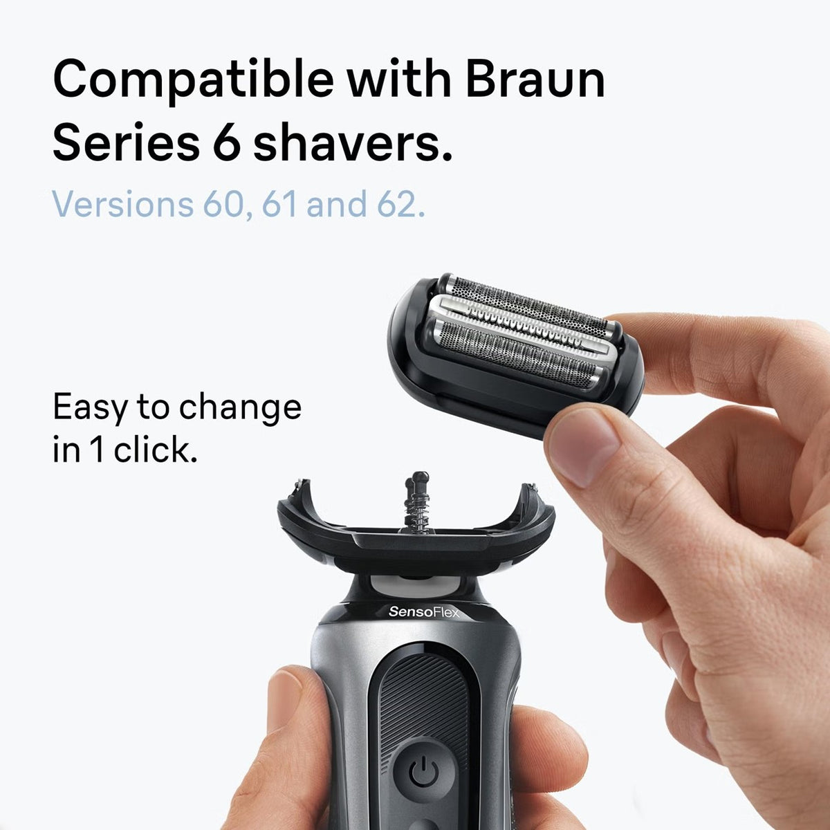 BRAUN SERIES 6 SHAVER HEAD 64B
