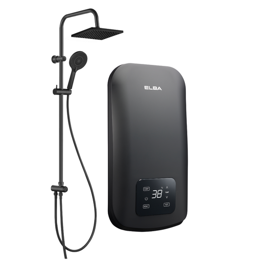 Instant Water Heater EVVO Series EWHR-Q4218DC(MB) - DC Pump with Rainshower