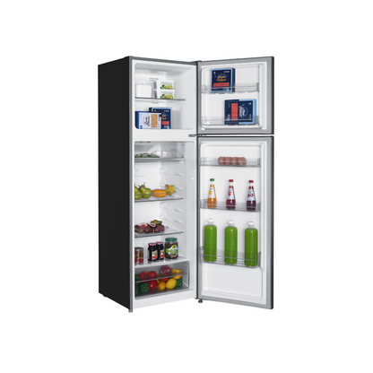 310L Top Mount Refrigerator VERZINO ER-Q3157IN(GR) - Dual Inverter, 12 Years Inverter Compressor Warranty