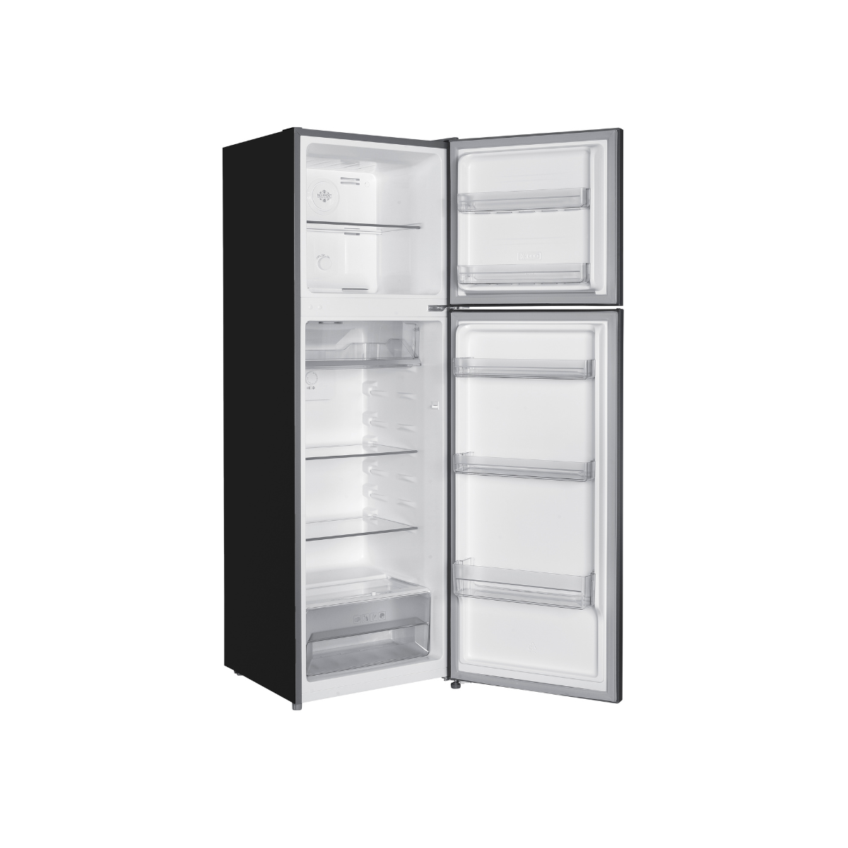 310L Top Mount Refrigerator VERZINO ER-Q3157IN(GR) - Dual Inverter, 12 Years Inverter Compressor Warranty