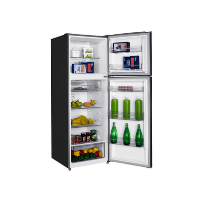 430L Top Mount Refrigerator VERZINO ER-Q4357IN(GR) - Dual Inverter, 12 Years Inverter Compressor Warranty