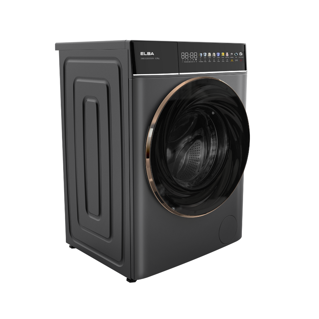 12KG/8KG All-in-One Washer Dryer QUELUXE EWDC-S1283DD(GR) - 18 Washing Programmes, Silent DD Inverter